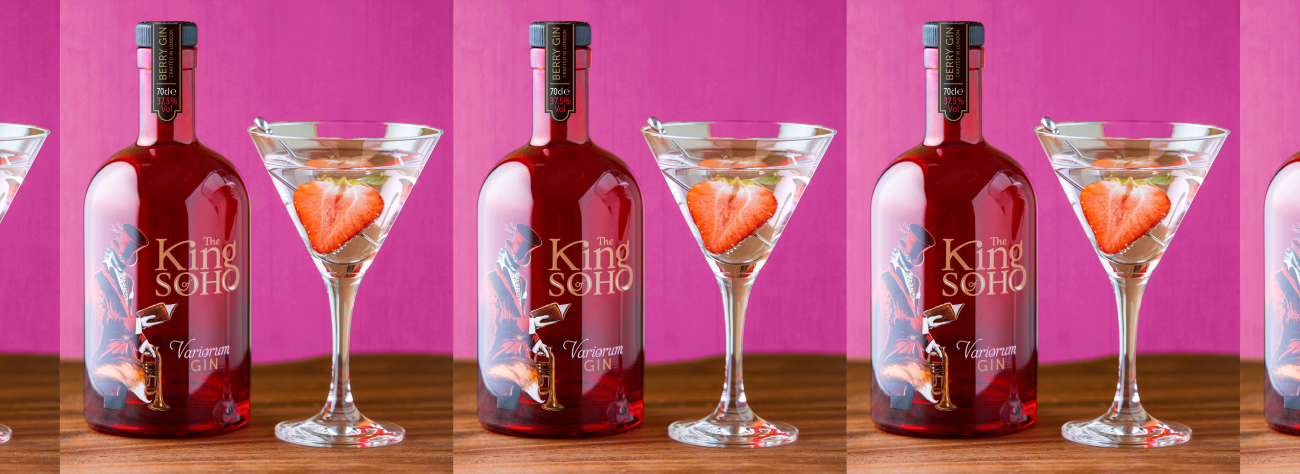 King of Soho gin cocktail