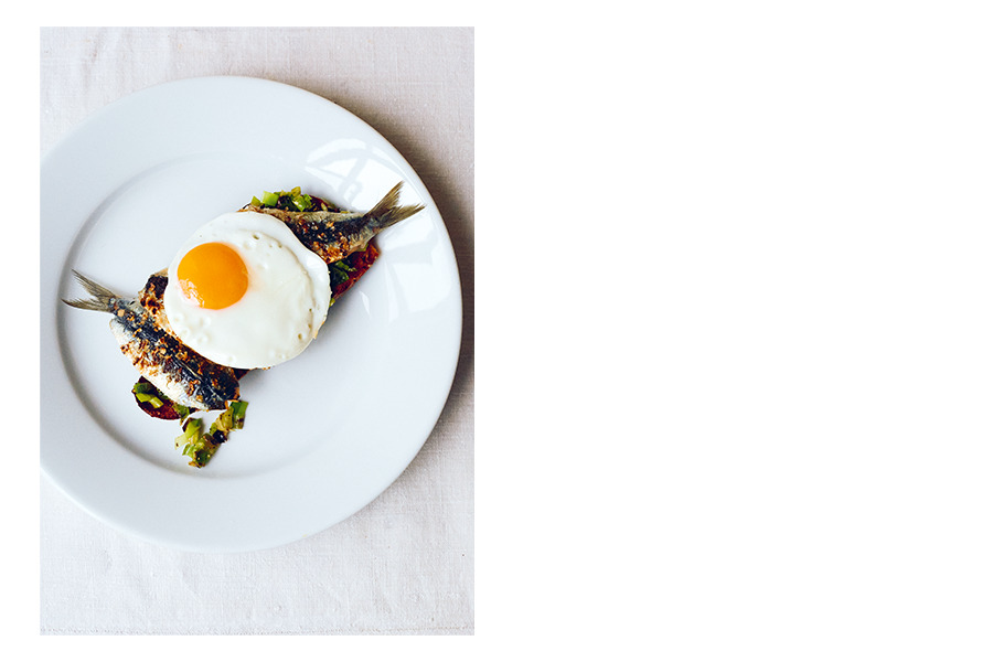 Recipe Jeremy Lee’s Sardines on Toast with a Fried Egg Fabric Magazine